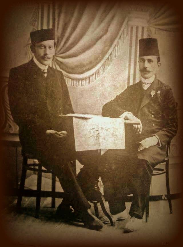 Görsel 3. Abdüreşid Mediyev ve Hasan Sabri Ayvaz